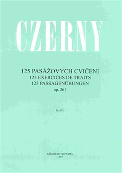 125 pasážových cvičení op. 261 - Carl Czerny