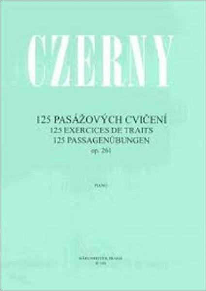 125 pasážových cvičení op. 261 - Carl Czerny