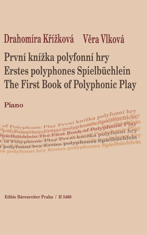 1. knížka polyfonní hry - Drahomíra Křížková, Věra Vlková, kol.