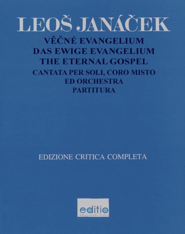 Věčné evangelium - Leoš Janáček - kniha z kategorie Noty