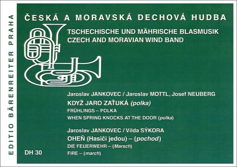 Když jaro zaťuká / Oheň (Hasiči jedou) (Česká a moravská dechová hudba) - kniha z kategorie Noty
