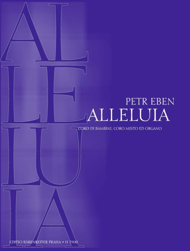 Alleluia - Petr Eben - kniha z kategorie Noty