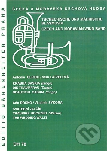 Krásná Saskia / Svatební valčík (Česká a moravská dechová hudba) - kniha z kategorie Noty