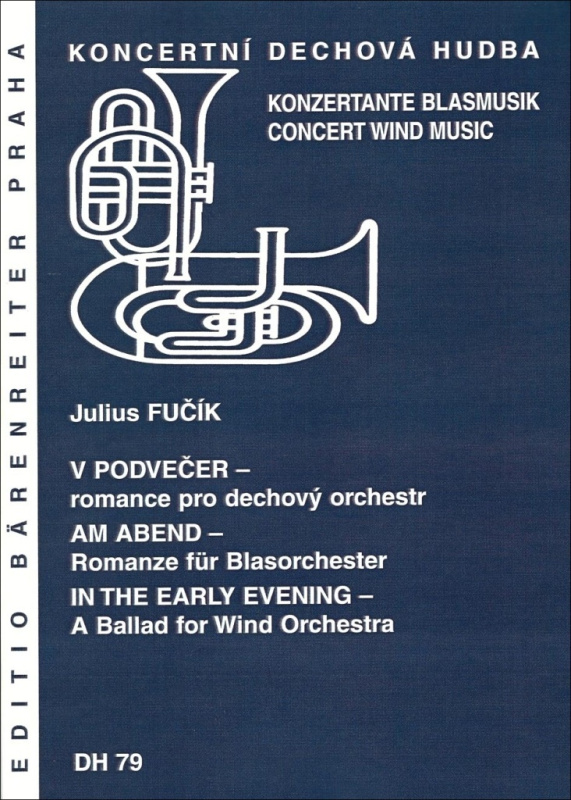 V podvečer Romance pro dechový orchestr (Koncertní dechová hudba) - kniha z kategorie Noty