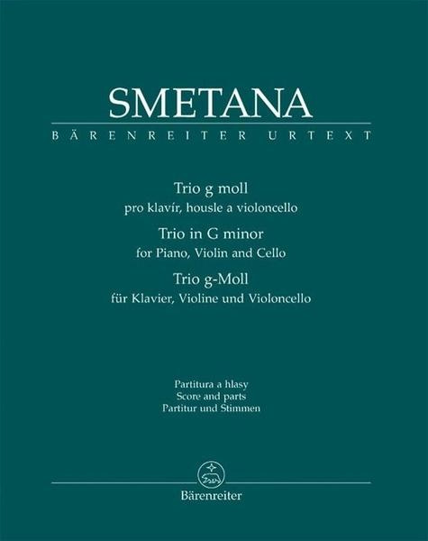 Trio g moll (pro klavír, housle a violoncello) - Bedřich Smetana - kniha z kategorie Hudba