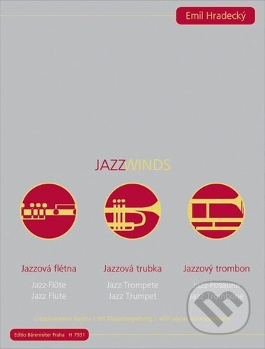 Jazz Winds - Emil Hradecký - kniha z kategorie Noty