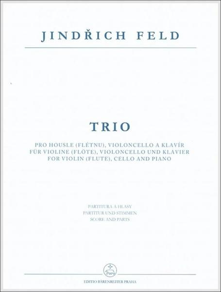 Trio pro housle (flétnu), violoncello a klavír - Jindřich Feld - kniha z kategorie Noty