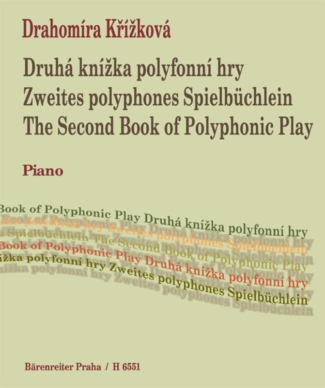 2. knížka polyfonní hry - Drahomíra Křížková - kniha z kategorie Noty