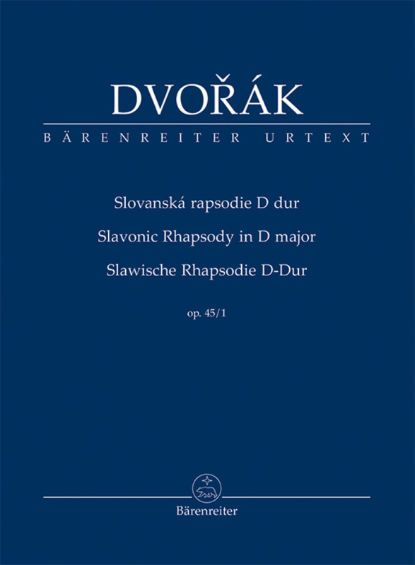 Slovanská rapsodie As Dur op. 45-1 - Antonín Dvořák, Robert Simon (editor) - kniha z kategorie Hudba