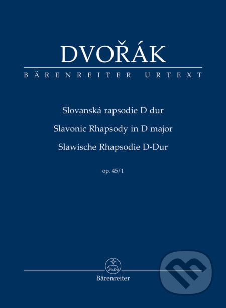 Slovanská rapsodie As Dur op. 45-1 - Antonín Dvořák, Robert Simon (editor) - kniha z kategorie Hudba