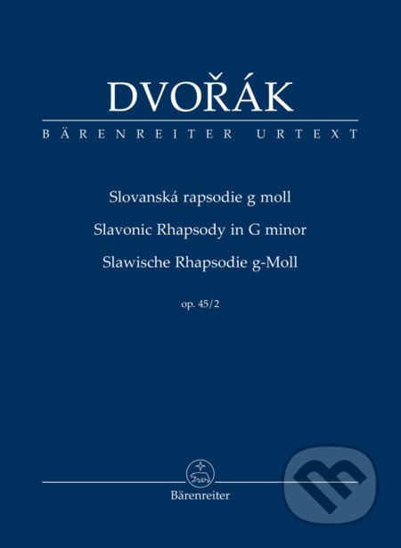 Slovanská rapsodie As Dur op. 45-2 - Antonín Dvořák, Robert Simon (editor) - kniha z kategorie Noty