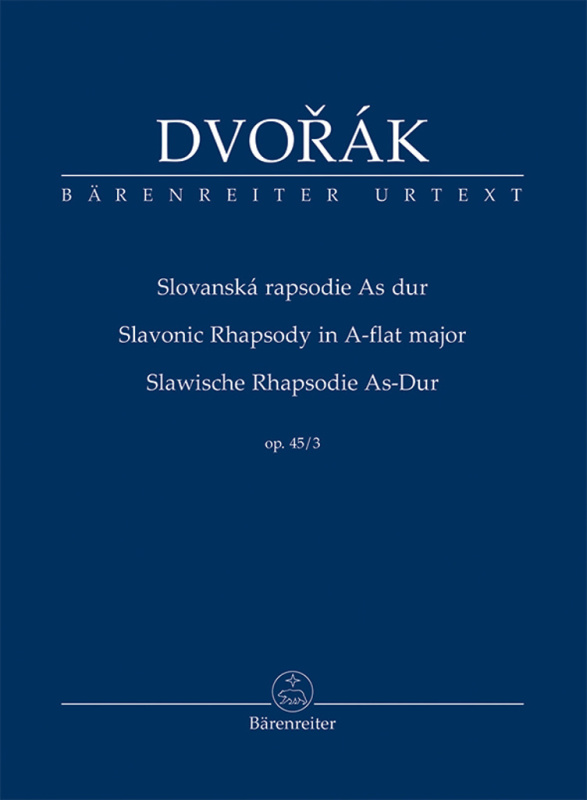 Slovanská rapsodie As Dur op. 45-3 - Antonín Dvořák, Robert Simon (editor) - kniha z kategorie Noty