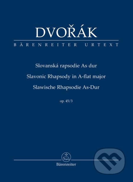 Slovanská rapsodie As Dur op. 45-3 - Antonín Dvořák, Robert Simon (editor) - kniha z kategorie Noty