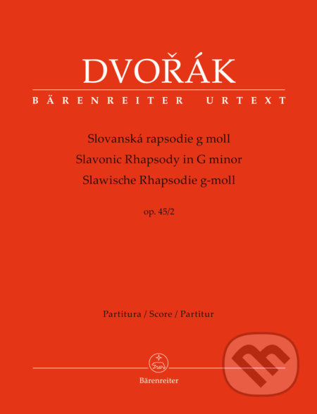 Slovanská rapsodie g Moll op. 45/2 (pro orchestr) - Antonín Dvořák, Robert Simon (editor) - kniha z kategorie Noty