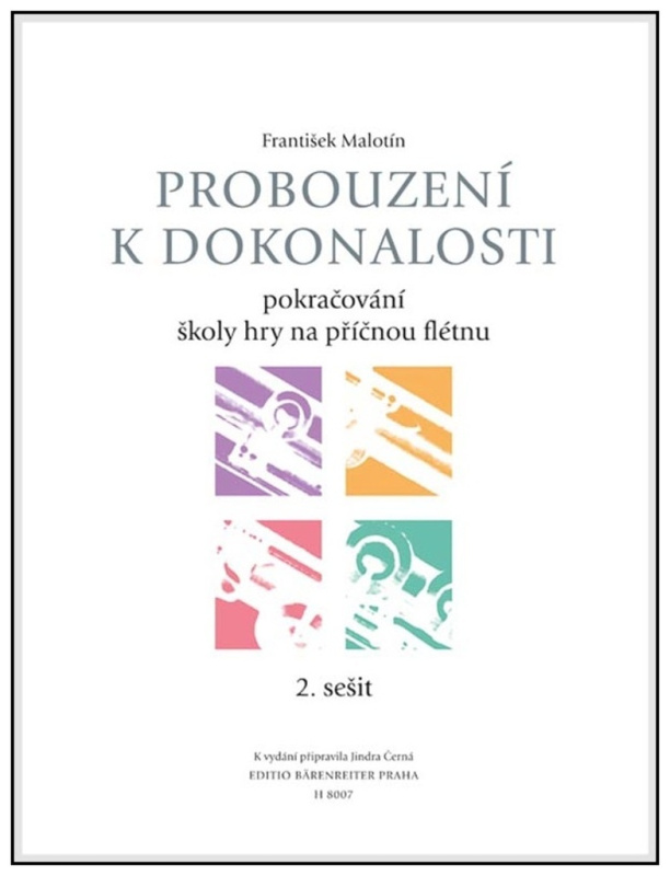 Probouzení k dokonalosti 2 (Pokračování školy hry na příčnou flétnu) - kniha z kategorie Noty
