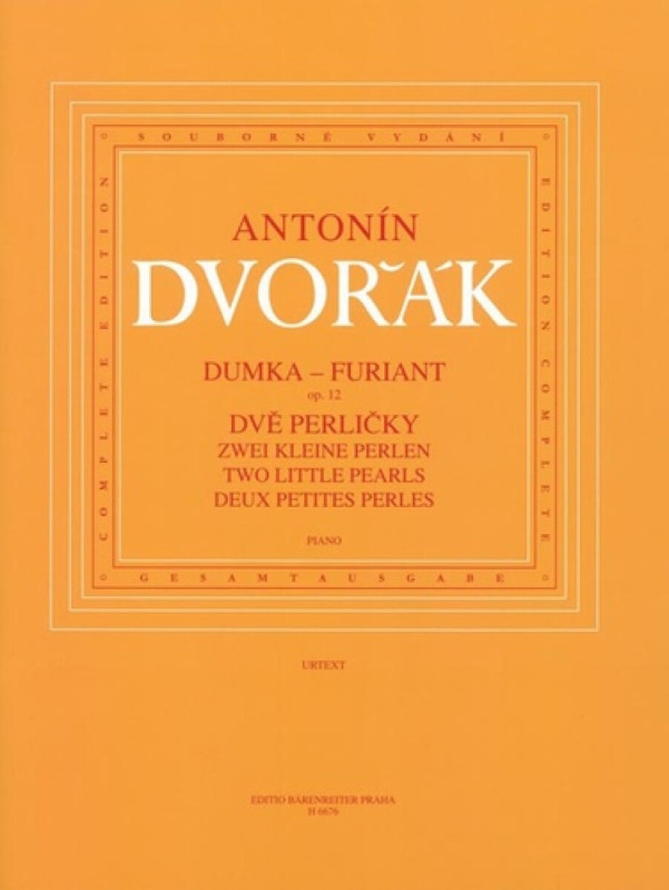 Dumka Furiant op.12 - Antonín Dvořák