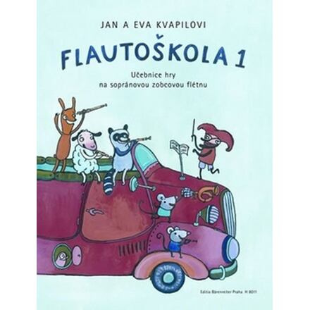 Flautoškola 1 - Jan Kvapil, Eva Kvapilová