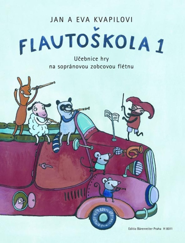 Flautoškola 1 - Jan Kvapil, Eva Kvapilová