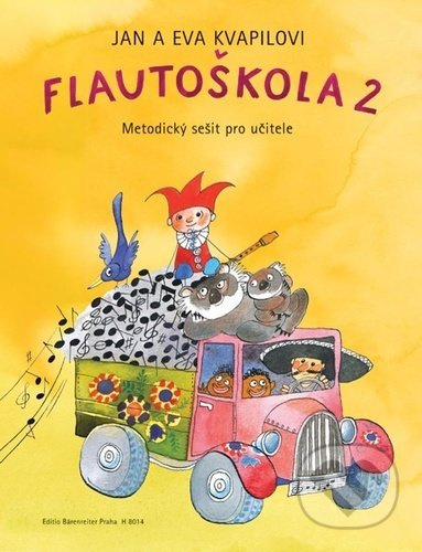 Flautoškola 2 (Metodický sešit pro učitele) - Jan Kvapil, Eva Kvapilová - kniha z kategorie Hudba