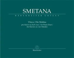 Vltava pro klavír na čtyři ruce - symfonická báseň z cyklu Má vlast - Bedřich Smetana