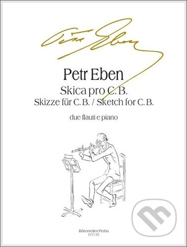 Skica pro C. B. - Petr Eben - kniha z kategorie Noty
