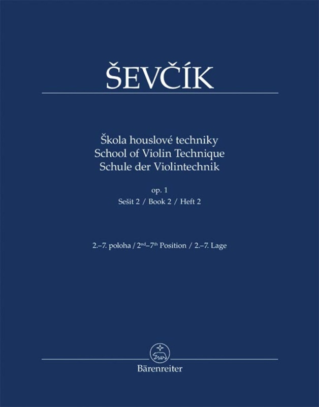 Škola houslové technikyop. 1, sešit 2 (2.-7. poloha) - kniha z kategorie Hudba