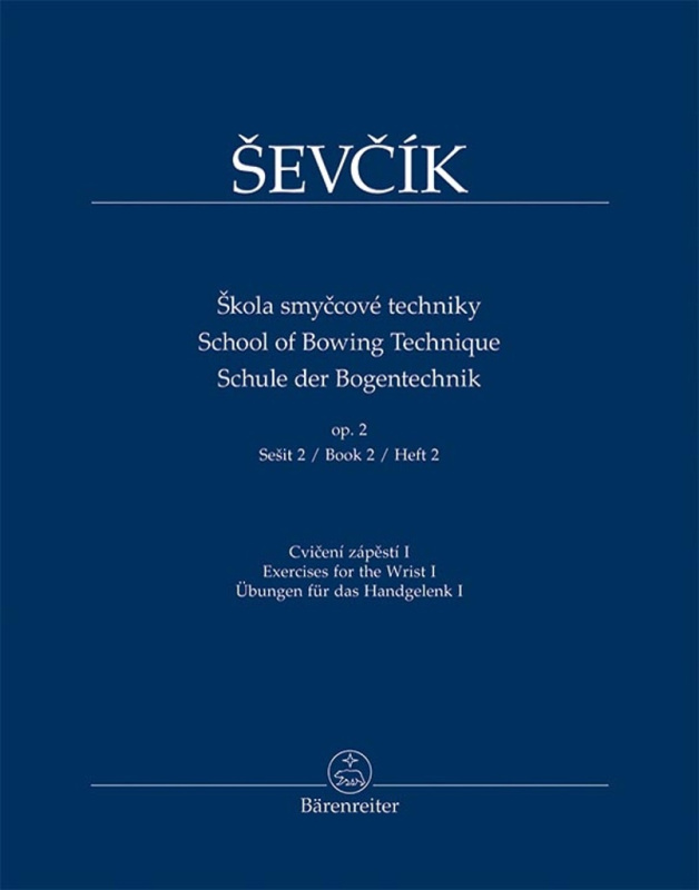 Škola smyčcové techniky op. 2, sešit 2 (Cvičení zápěstí I) - kniha z kategorie Hudba