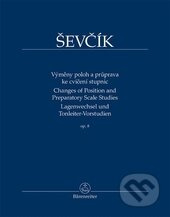 Výměny poloh a průprava ke cvičení stupnic - Otakar Ševčík - kniha z kategorie Noty