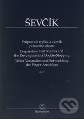 Průprava k trylku a výcvik prstového úhozu - Otakar Ševčík - kniha z kategorie 1. stupeň
