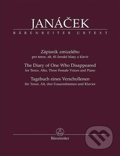 Zápisník zmizelého - Leoš Janáček - kniha z kategorie Hudba