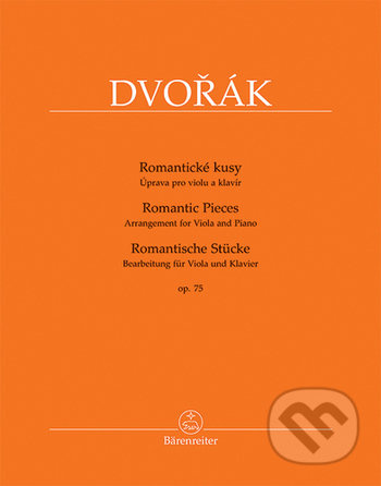 Romantické kusy op. 75 (úprava pro violu a klavír) - kniha z kategorie Noty