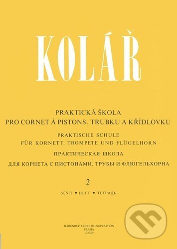 Praktická škola pro cornet a pistons, trubku a křídlovku 2 - kniha z kategorie Hudba