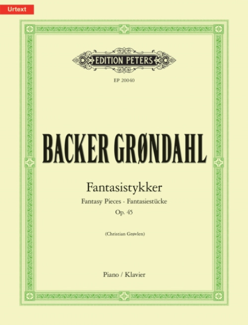 EDITION PETERS Fantasistykker (Fantasy Pieces) Op.45