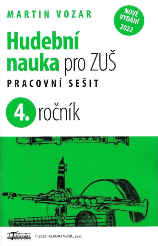 Hudební nauka pro ZUŠ 4. ročník - Martin Vozar