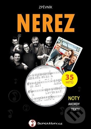 Zpěvník Nerez (Noty, akordy, texty) - Nerez - kniha z kategorie Noty