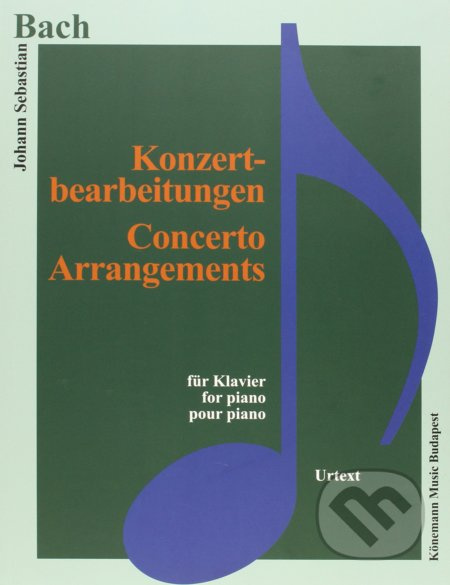 Konzertbearbeitungen / Concerto Arrangements - Johann Sebastian Bach - kniha z kategorie Noty