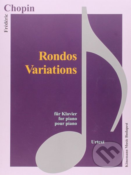Rondos, Variations - Frédéric Chopin - kniha z kategorie Noty