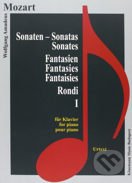 Sonaten (Fantasien und Rondi I) - Wolfgang Amadeus Mozart - kniha z kategorie Noty