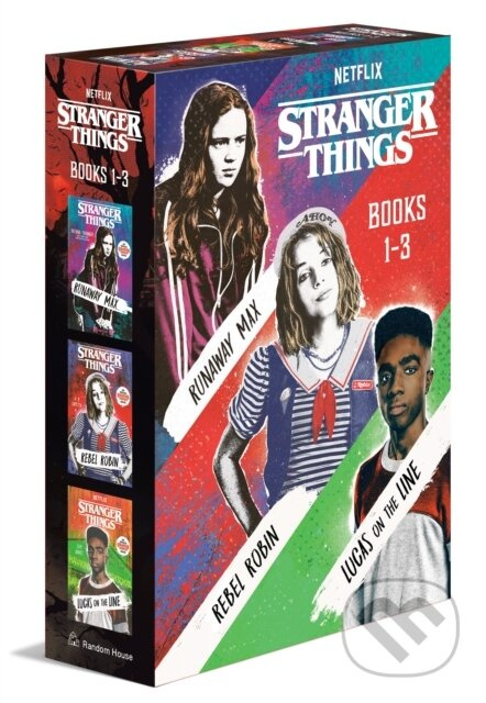 Stranger Things Boxed Set, Books 1-3 (Runaway Max, Rebel Robin, and Lucas on the Line) - kniha z kategorie Sci-fi, fantasy a komiksy