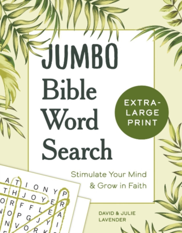 Zeitgeist Jumbo Bible Word Search - Lavender, David a Lavender, Julie