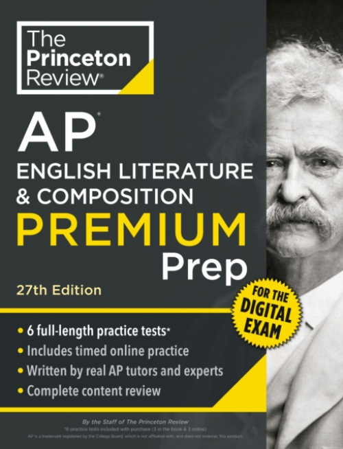 Random House USA Inc Princeton Review AP English Literature & Composition Premium Prep, 27th Edition - Review, The Princeton
