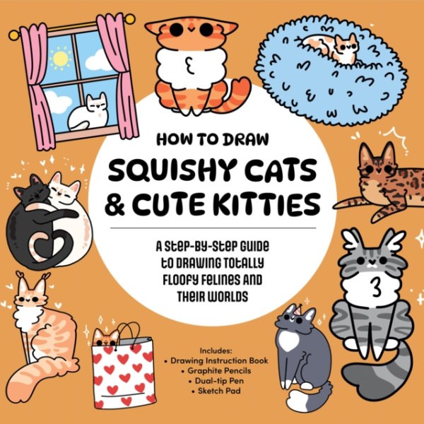 Walter Foster Publishing How to Draw Squishy Cats & Cute Kitties - Kay, Vera