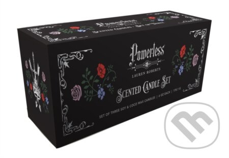 Lauren Roberts: Powerless Trilogy Scented Glass Candle Set (Set of 3)