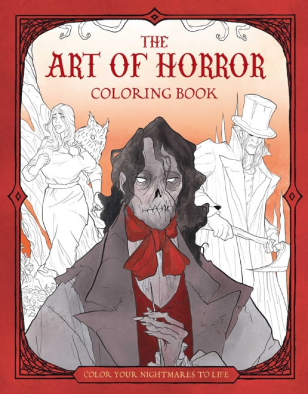 INSIGHT EDITIONS Art of Horror Coloring Book - Larson, Abigail