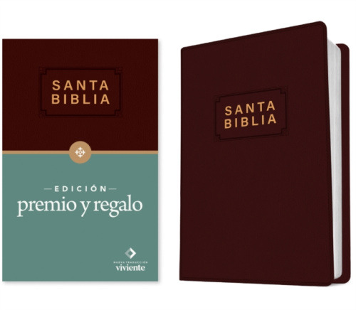 Tyndale House Publishers Santa Biblia NTV, Edicion premio y regalo (ViniPiel, Vino tinto, Letra Roja)