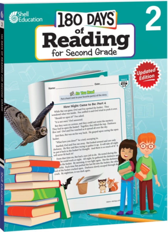 Shell Educational Publishing 180 Days™: Reading for Second Grade, 2nd Edition - Sturgeon, Kristi a Schwartz, Heather E. a Schwartz, Heather a Schwartz, Heather