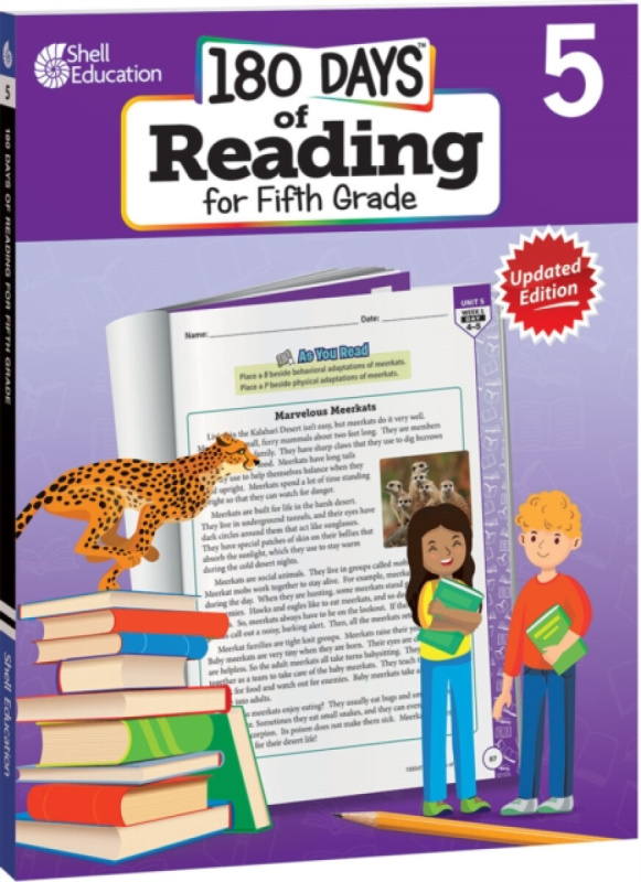 Shell Educational Publishing 180 Days™: Reading for Fifth Grade, 2nd Edition - Kopp, Kathleen N. a Levsey, Dylan a Kopp, Kathy a Kopp, Kathleen