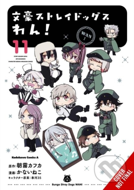 Bungo Stray Dogs: Wan!, Vol. 11 - Kafka Asagiri, Sango Harukawa, Neco Kanai - kniha z kategorie Komiksy