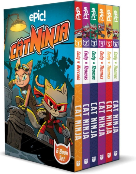 Cat Ninja Box Set Books 1–6 Andrews McMeel Publishing