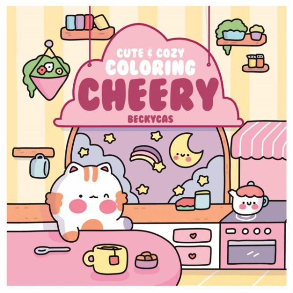 Andrews McMeel Publishing Cute & Cozy Coloring - Cas, Becky